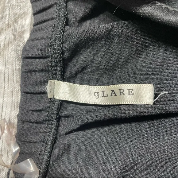 Womens small Glare little black dress sexy off the shoulder great condition mini - Picture 6 of 6